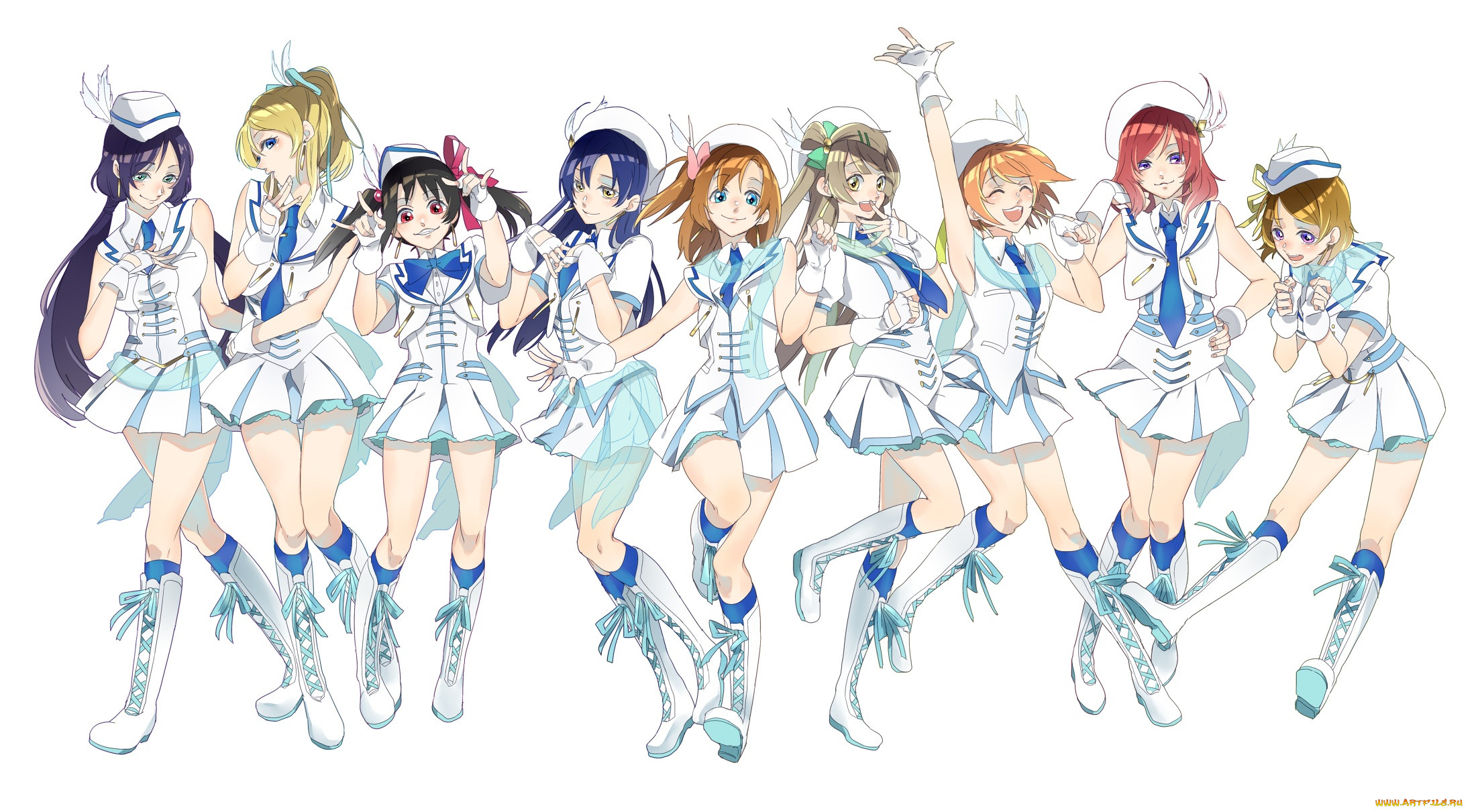 , love live,  school idol project, ayase, eri, hoshizora, rin, koizumi, hanayo, kousaka, honoka, minami, kotori, nishikino, maki, sonoda, umi, toujou, nozomi, yazawa, nico